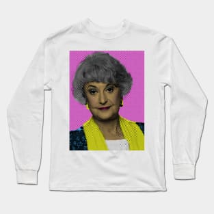 The Golden Girls Bea Arthur Long Sleeve T-Shirt